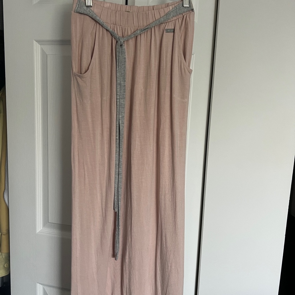 Elegant Pink Maxi Skirt